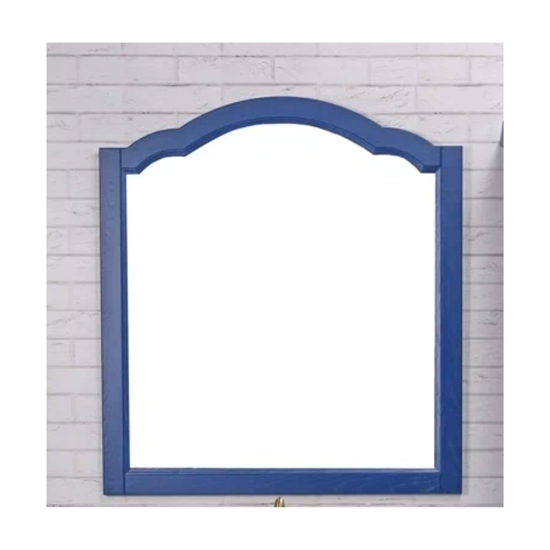 Зеркало ValenHouse коллекция Эстетика 100, в цвете синий, массив ясеня 95