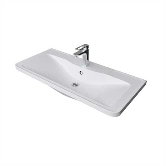 Умывальник ADEL 100, литой мрамор 110