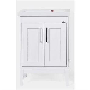 Тумба напольная ValenHouse коллекция Эйвори 60, в цвете белый, массив ясеня 77