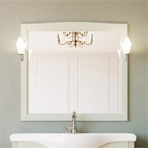 Зеркало ValenHouse коллекция Эллина 105, в цвете слоновая кость, массив ясеня 84