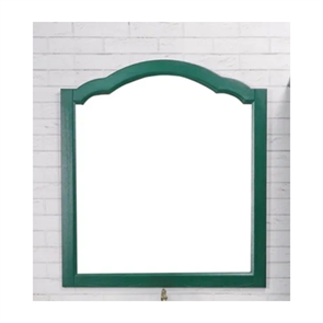 Зеркало ValenHouse коллекция Эстетика 100, в цвете зеленый, массив ясеня 96