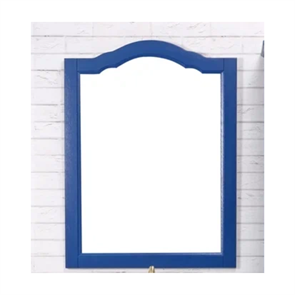 Зеркало ValenHouse коллекция Эстетика 80, в цвете синий, массив ясеня 98