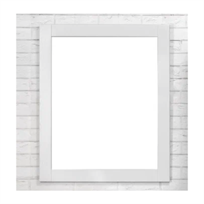 Зеркало ValenHouse коллекция Эйвори 80, в цвете белый, массив ясеня 102