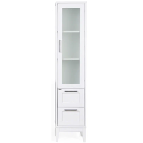 Колонна ValenHouse Эйвори-400R, правая, в цвете белый, массив ясеня 128